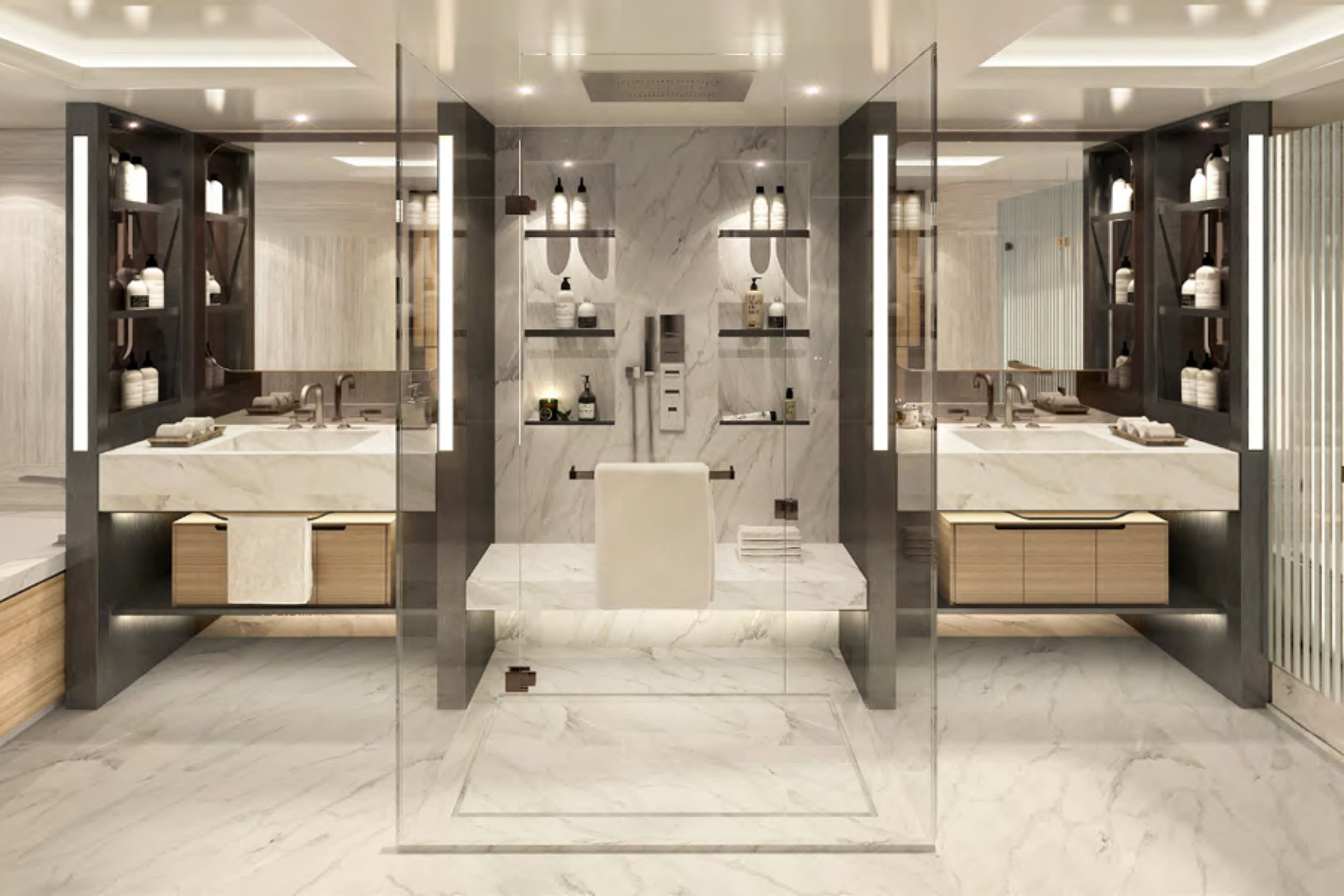 Full-Beam Main Deck Master Suite